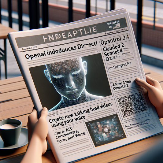 "OpenAI révolutionne la communication: nouvelles fonctionnalités pour ChatGPT, vidéos vocalisées et une application inspirée de TikTok- Présentation de Sora 2 et autres actualités !"