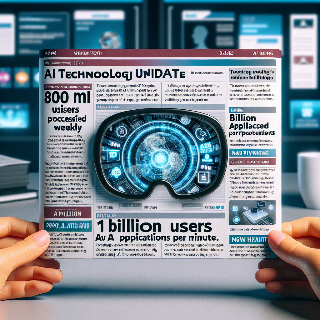 "OpenAI : Récapitulatif Clé DevDay - Mise à jour d'ampleur : 800+ millions d'utilisateurs hebdomadaires de ChatGPT et 1 milliard prévu d'ici fin de l'année !"