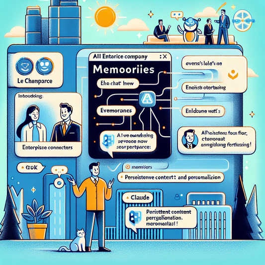 "Mistral AI enrichit sa plateforme Le Chat avec plus de 20 nouveaux connecteurs MCP pour entreprises et introduit 'Memories' pour un contexte persistant et une personnalisation poussée"