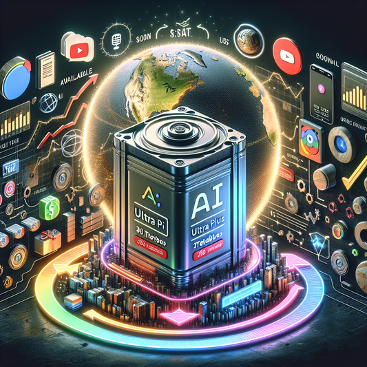 "Google AI Ultra Plus : Une révolution en stockage et outils IA, bientôt disponible partout !"