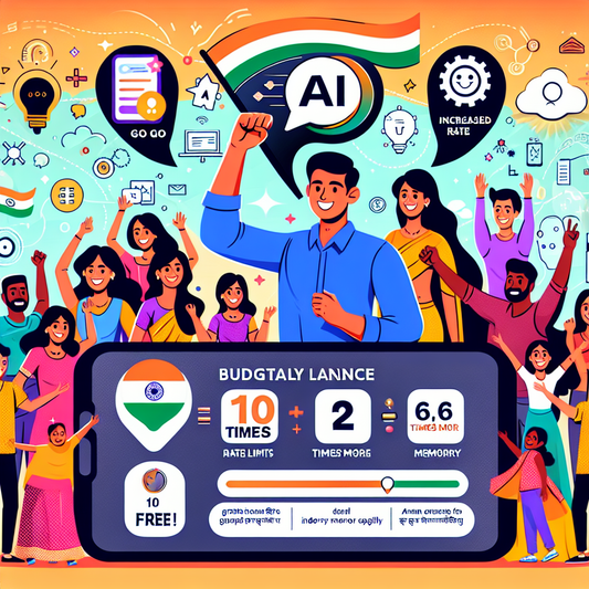 "OpenAI lance ChatGPT Go en Inde : Plus de fonctionnalités à moins de 5$/mois. Bientôt dans d'autres pays !"