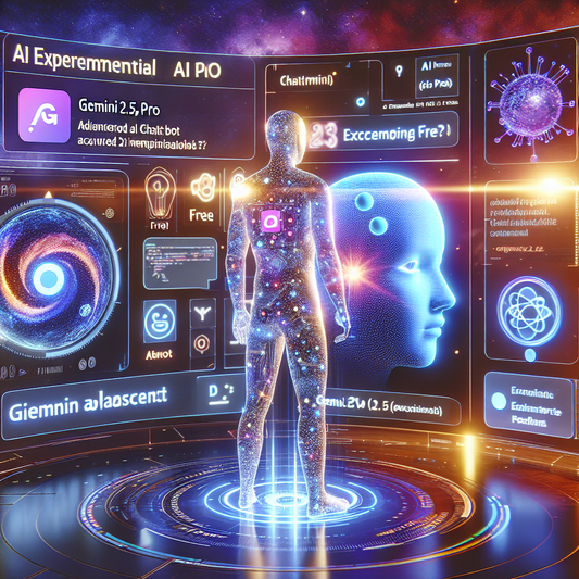 "Google ouvre Gemini 2.5 Pro à tous : Testez l'IA avancée gratuitement via chatbot !"