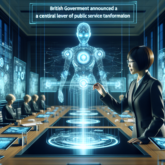 "Consult, l'IA gouvernementale britannique, triomphe lors de son premier test!"