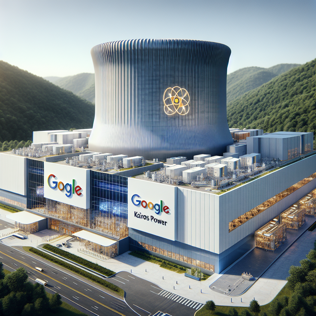 "Google Renaissance : Un nouveau réacteur nucléaire pour alimenter l'avenir de l'IA tout en luttant contre le réchauffement climatique!"