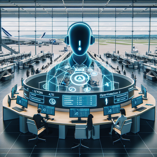 "Lyon: Un assistant virtuel nouvelle génération pour accompagner les voyageurs 24h/24 à l'aéroport !"