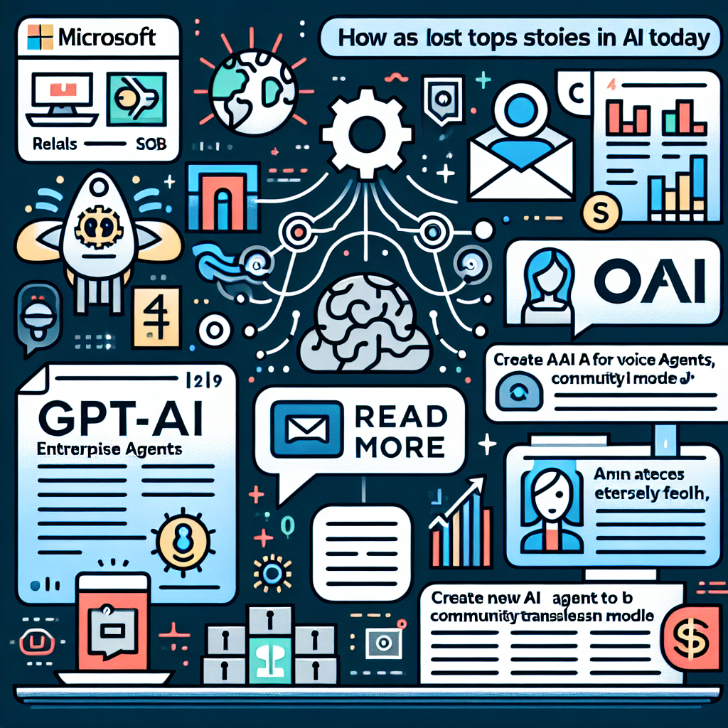 "Microsoft dévoile son IA maison, OpenAI se lance dans la voix, l'IA réinvente le support par e-mail et plus encore !"