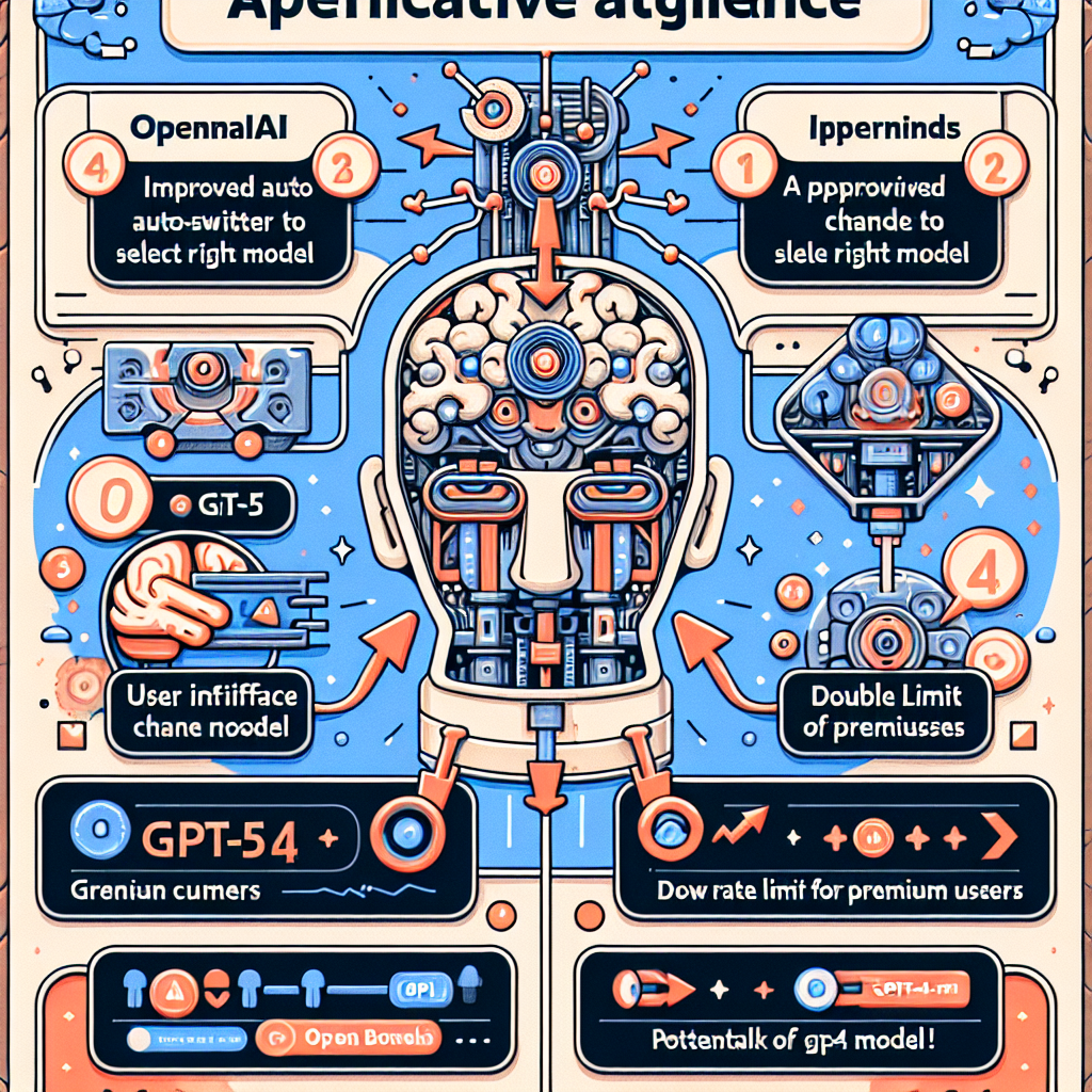 "OpenAI améliore le GPT-5 : des changements majeurs après des défis post-lancement!"