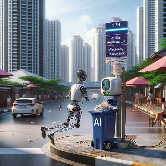"Quand l'IA révolutionne notre quotidien : des médecins aux poubelles autonomes !"