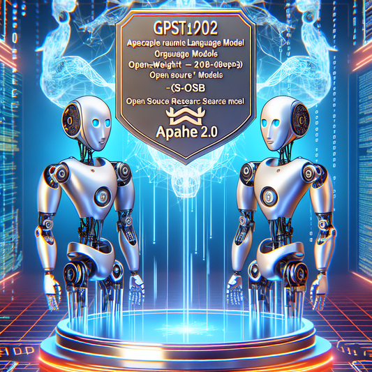 "OpenAI débute une nouvelle ère d'innovation avec GPT-OSS-120B et GPT-OSS-20B: Deux modèles révolutionnaires en open-weight !"