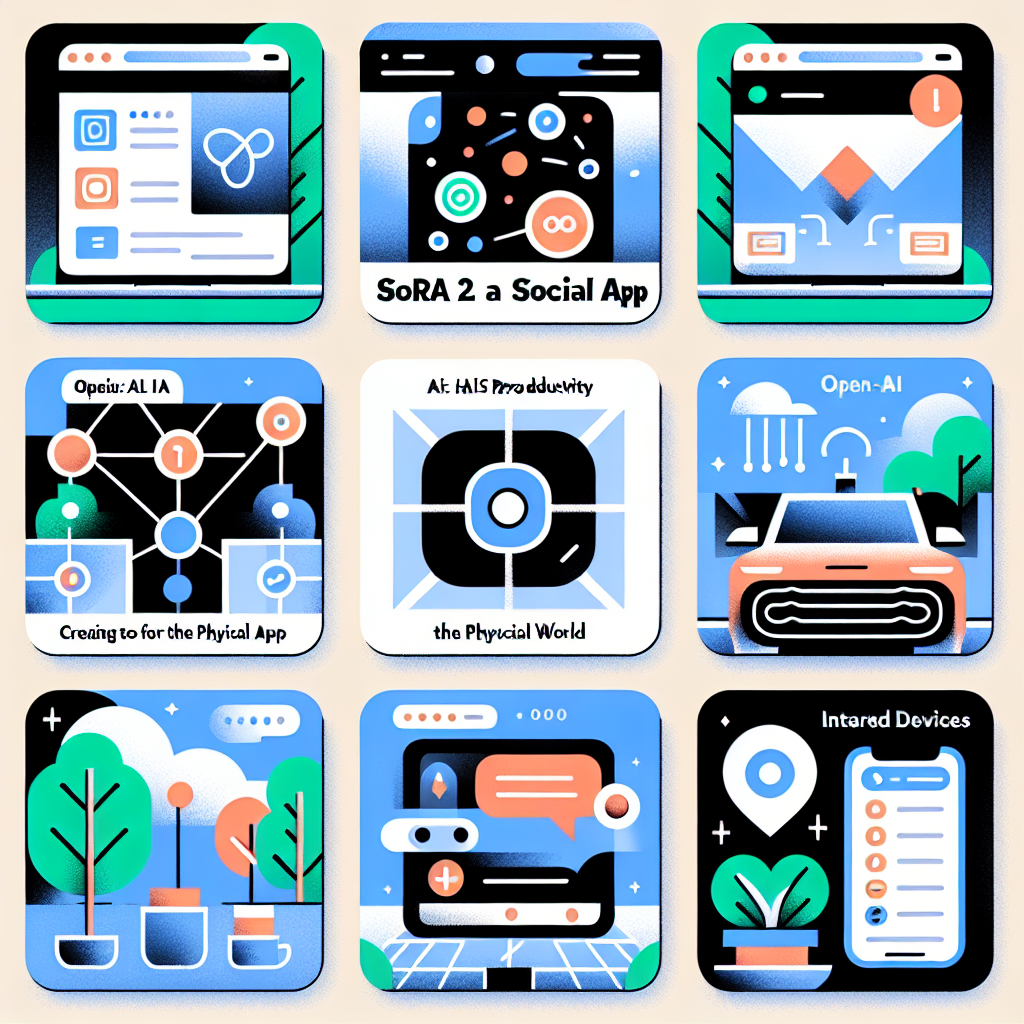 "Panorama de l'IA actuelle : Sora 2 d'OpenAI, le scientifique IA de Periodic Labs, des outils de productivité IA sans programmation et plus encore !"