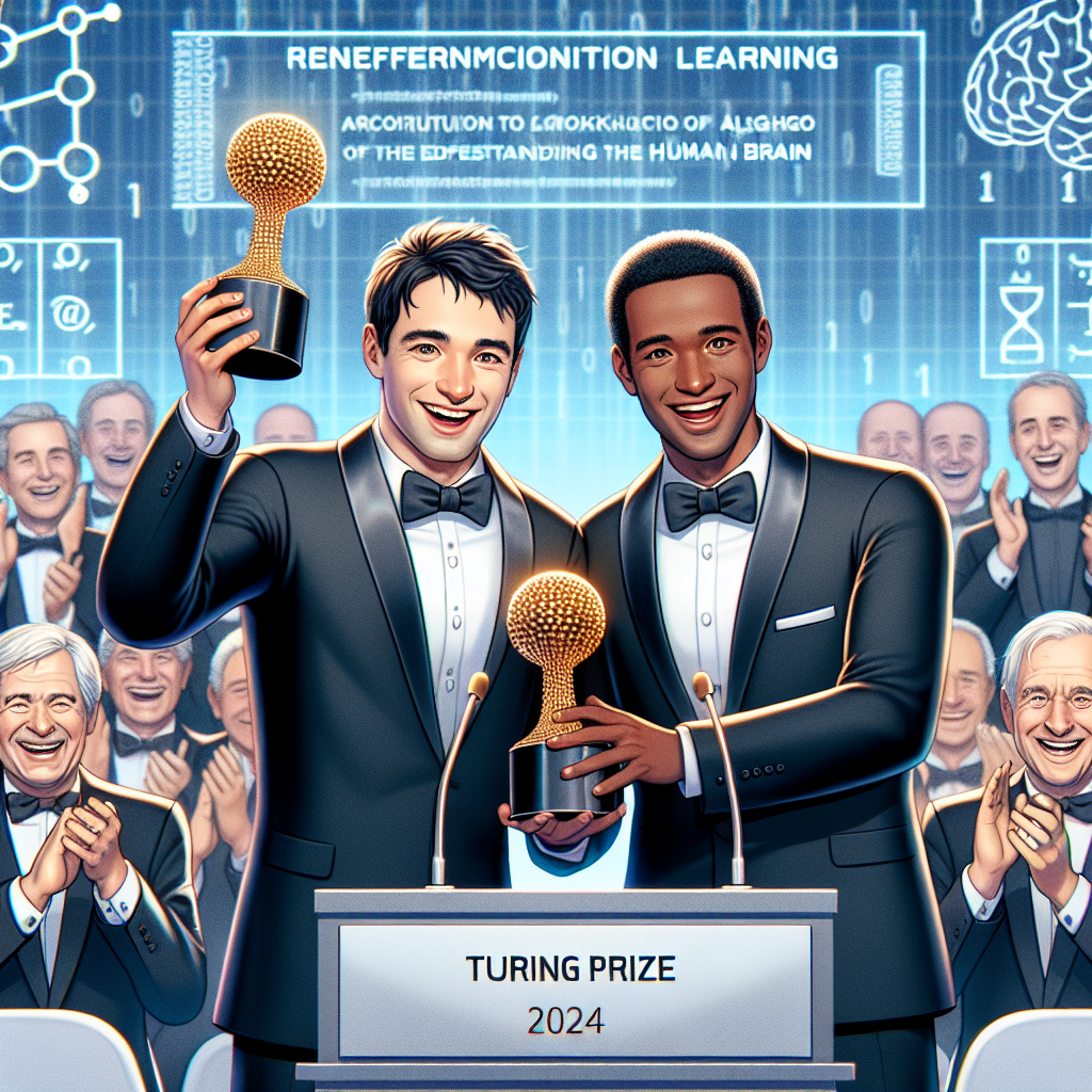 "Prix Turing 2024 : Barto et Sutton honorés pour leur impact révolutionnaire sur l'IA et la compréhension du cerveau!"