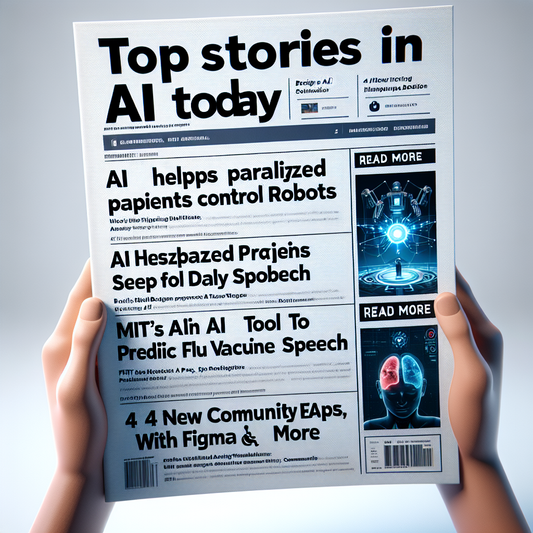 "Paralysés contrôlant des robots grâce à l'IA, le jargon AI infiltre notre quotidien et bien plus encore!"