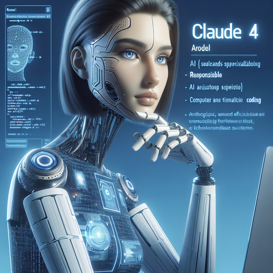 "Claude 4" : La nouvelle IA de codage d'Anthropic, une innovation performante qui révolutionne le secteur!