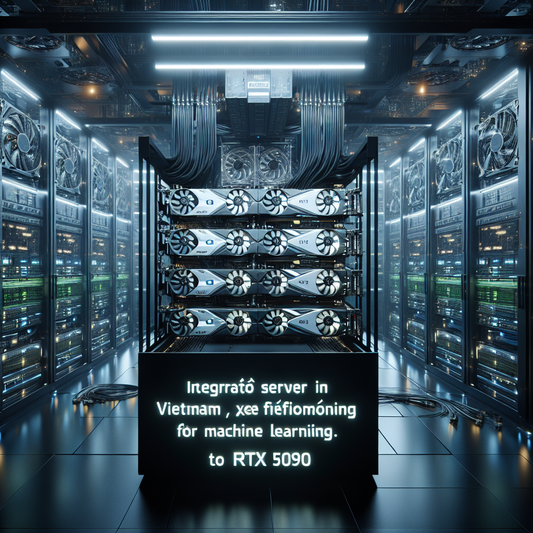 "Vietnam : Un Serveur IA Turbo-Chargé avec Sept RTX 5090 Défie les Limites de l'Apprentissage Automatique!"