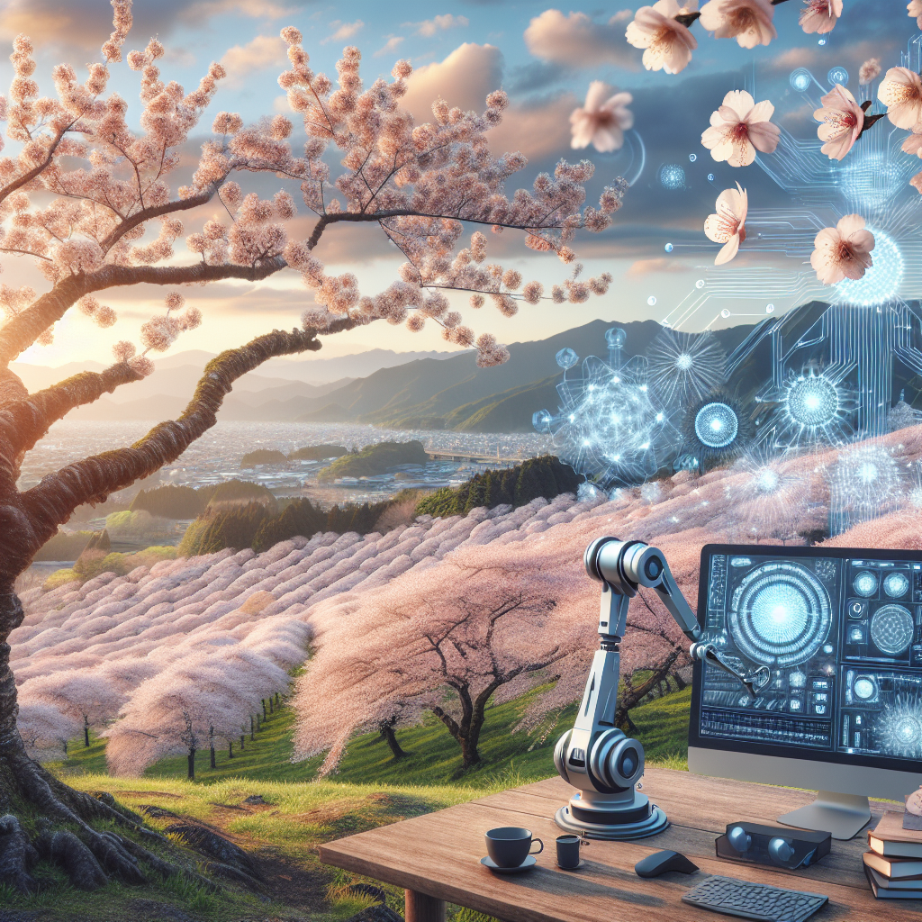 "AI : Le dernier rempart contre le déclin des cerisiers Japonais face au changement climatique !"