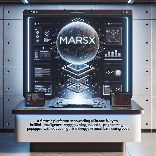 "Démarquez-vous avec MarsX : l'outil ultime pour la création d'applications modernes"