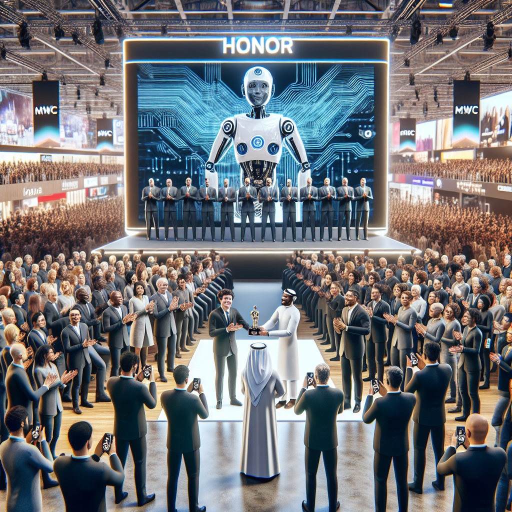"Honor éblouit au MWC 2025: Innovations IA révolutionnaires et pluie de récompenses !"