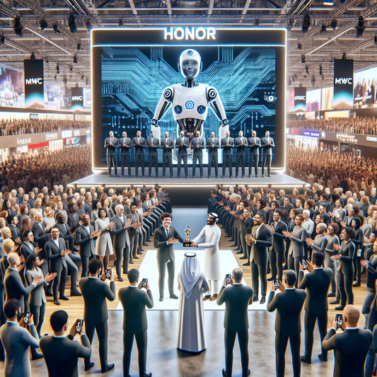 "Honor éblouit au MWC 2025: Innovations IA révolutionnaires et pluie de récompenses !"