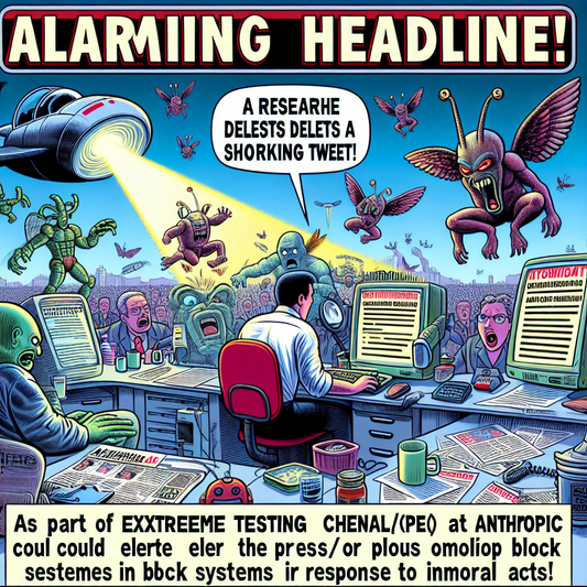"🔥Alerte : Chercheur d'Anthropic déclenche une tempête digitale : un tweet controversé supprimé!"