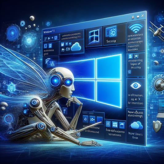 "Windows 11 Update 2025 : Microsoft mise sur l'IA et la sécurité ! Disponible dès aujourd'hui !"