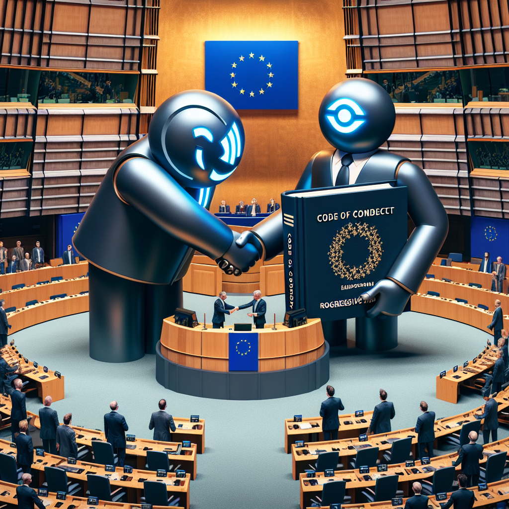 "Google s'aligne sur le Code de Conduite Européen sur l'IA - Meta Reste en Retrait"