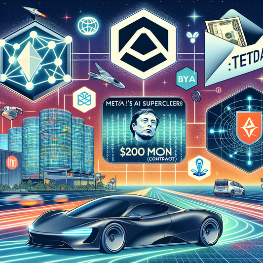 "Meta crée des Superclusters IA, Pentagon finance OpenAI, SpaceX investit dans l'IA : les gros titres tech du jour"